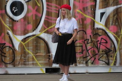 Graffiti tourist