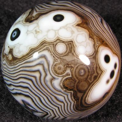 1.17: Banded Lace Agate - Madagascar 