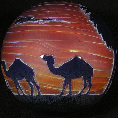 Saharan Sunset Size: 3.36 Price: SOLD 