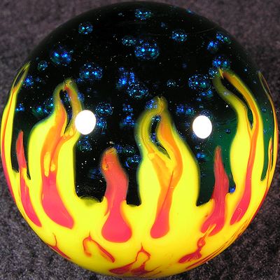#656: Steve Willis, Fire and Ice Bubbles Size: 1.43 Price: $220