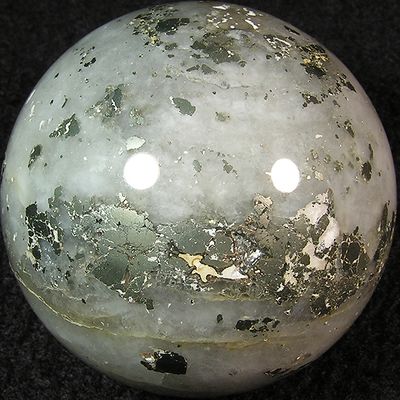 1.58: Quartz w/ Pyrite - California
