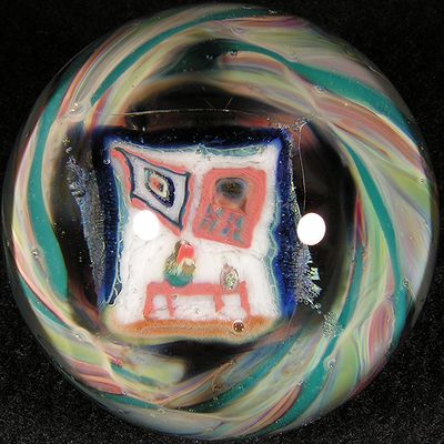 Boro Murrine History Size: 1.66 Price: SOLD