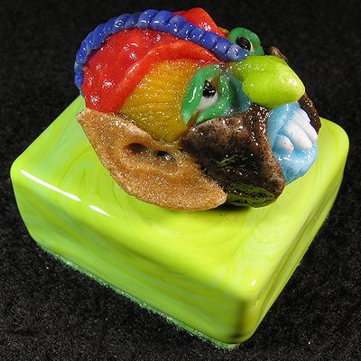 #108: Choco Goblin Size: 1.35 x 1.42 Tall Price: $110