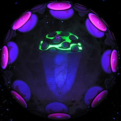 Peter's fun mushroom inside with a killer fumed stringer network around it