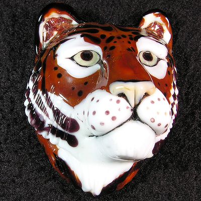 #1: Tiger Size: 1.91 H x 1.47 W Price: $1,900
