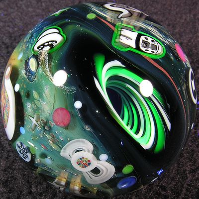 A dichro galaxy and UV vortex complete this awesome piece!