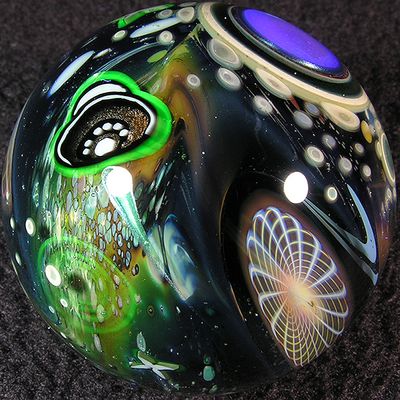 Nate's signature space murrine and space background is everywhere