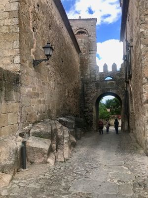 Rue troite de la forteresse