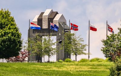 The National D-Day Memorial in Bedford Virginia