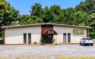 Unfortunate funeral home partner name (or does Stiff just explain what Bruce works on?) in Appomattox Virginia