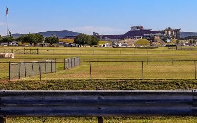 Talladega Raceway on race weekend in Talladega Alabama