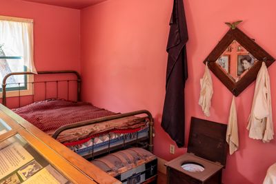 View of a prostitute’s ‘crib’ in Tombstone AZ