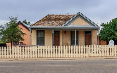 Wyatt Earp’s house on Freemont Street in Tombstone AZ