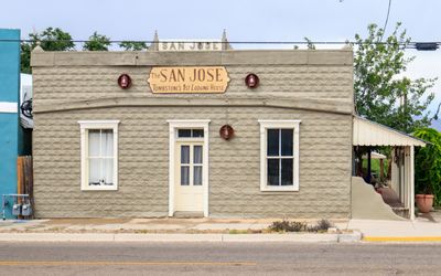 First Tombstone lodging house on Freemont Street in Tombstone AZ