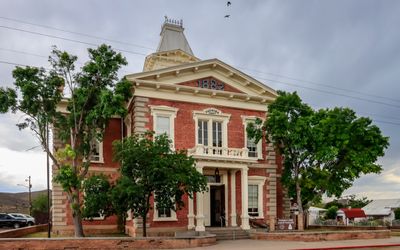 The Tombstone Courthouse (1882) in Tombstone AZ