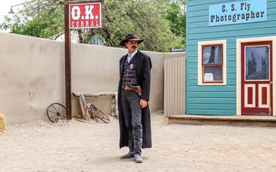 Virgil Earp at the Gunfight at the OK Corral