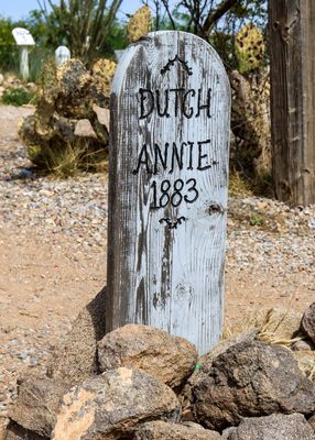 Dutch Annie, ‘Queen of the Red Light District’, at Boothill Grave Yard