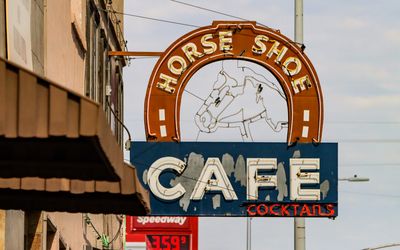 The Horse Shoe Caf in Benson Arizona