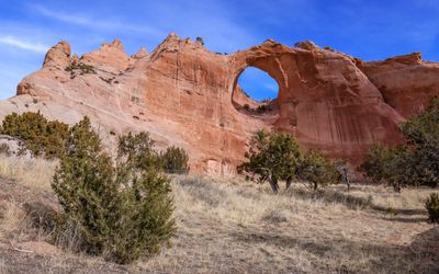 Window Rock and The Navajo Nation  Arizona