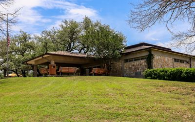 Built during the LBJ Administration, the onetime Perdernales Hospital in now the Visitor Center in Lyndon B. Johnson HP