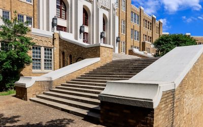 2-Path of the Little Rock Nine on September 25th, 1957 in Little Rock Central HS NHS…