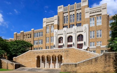 Little Rock Central High School in Little Rock Central HS NHS