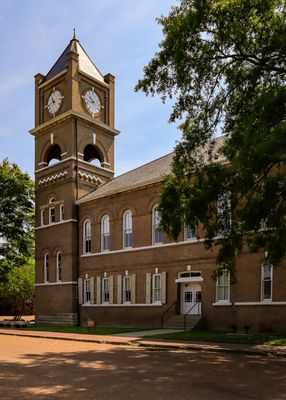 View of the Tallahatchie County Courthouse in Emmett Till and Mamie Till-Mobley NM