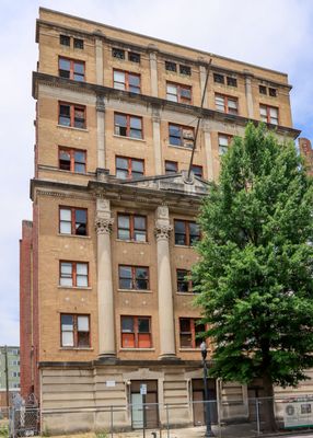 Front of the Colored Masonic Temple Building in Birmingham Civil Rights NM
