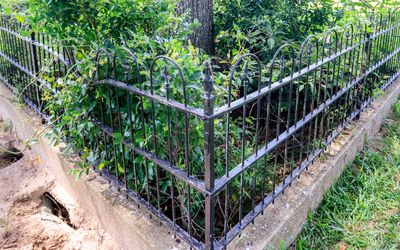 Remains of a prisoner tunnel in Andersonville NHS