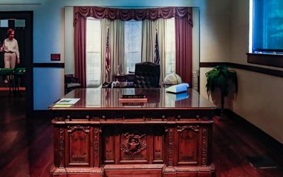 Oval Office reproduction in Jimmy Carter NHP