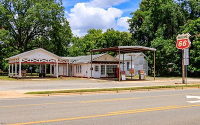 Billy Carter’s, the president’s brother, Service Station in Jimmy Carter NHP