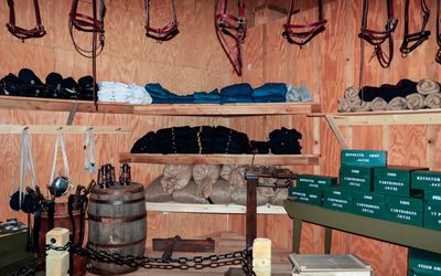 Army depot stocks in Camp Nelson NM