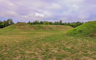 Elliptical Mound in Hopewell Culture NHP