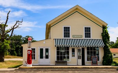 D.H. Day General Store in the Glen Haven Historic Village in Sleeping Bear Dunes NL