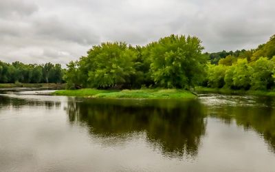 Small island in the St. Croix River in St. Croix NSR