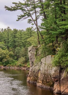 Cliff along the St. Croix River in St. Croix NSR
