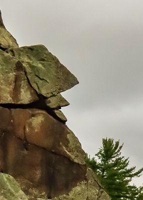 Witch’s Head in basalt along the St. Croix River in St. Croix NSR
