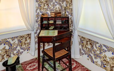 Abraham Lincolns desk at his home in Lincoln Home NHS