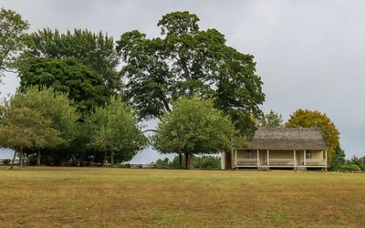 Front view of the Ray House in Wilsons Creek NB