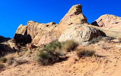 Formation near the White Domes Loop in Valley of Fire SP