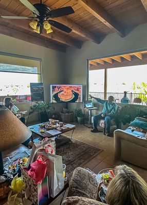 Presenting at the ‘Meet the Author’ Tucson Book Club Event
