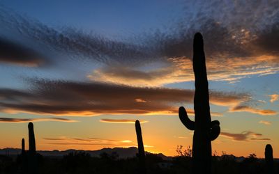 Sunset, January 18, 2021 6:55 p.m.