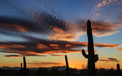 Sunset, January 18, 2021 7:00 p.m.