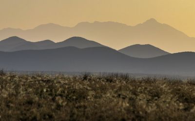 Early mountain view, March 31, 2021 8:21 a.m.