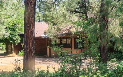 Oppenheimer house viewed from the Hans Bethe House in Manhattan Project NHP