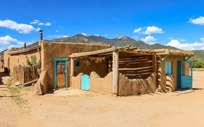 Pueblo homesite in Taos Pueblo 