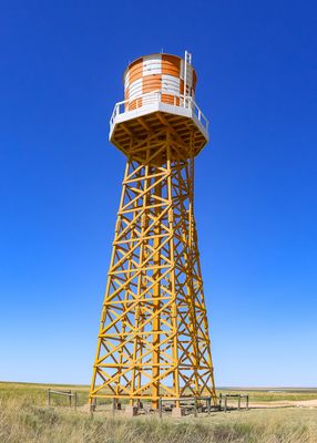View from below the Water Tank Tower in Amache NHS