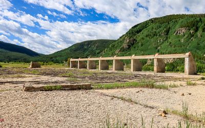 Field House ruins in Camp Hale NM