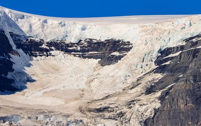 The top of Dome Glacier in the Jasper NP Icefield