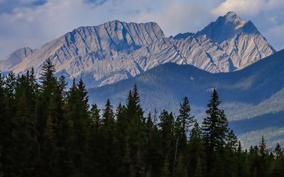 Mount Selkirk (9,610 ft) in Kootenay NP